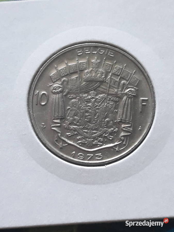 10 Franków Belgia 1973 r Konin