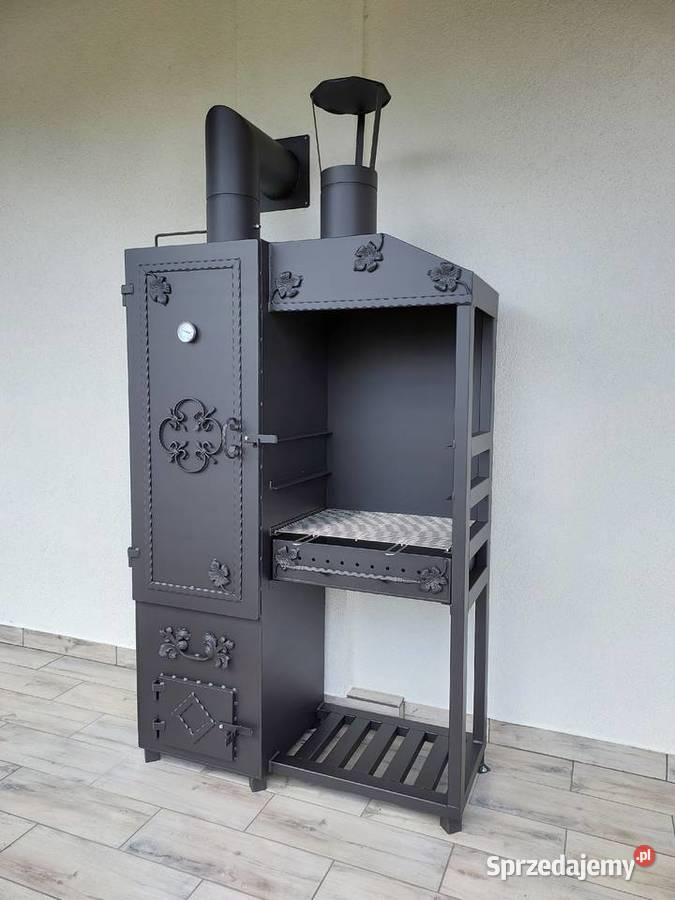 Wędzarnia Grill Smoker Solidna Kowala blacha 3 i Trzebież