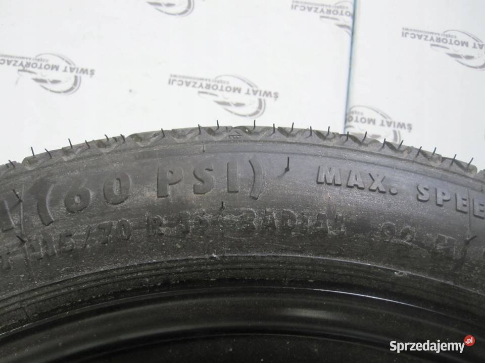 OPEL VECTRA C koło dojazdowe 1157016 92M 5x110