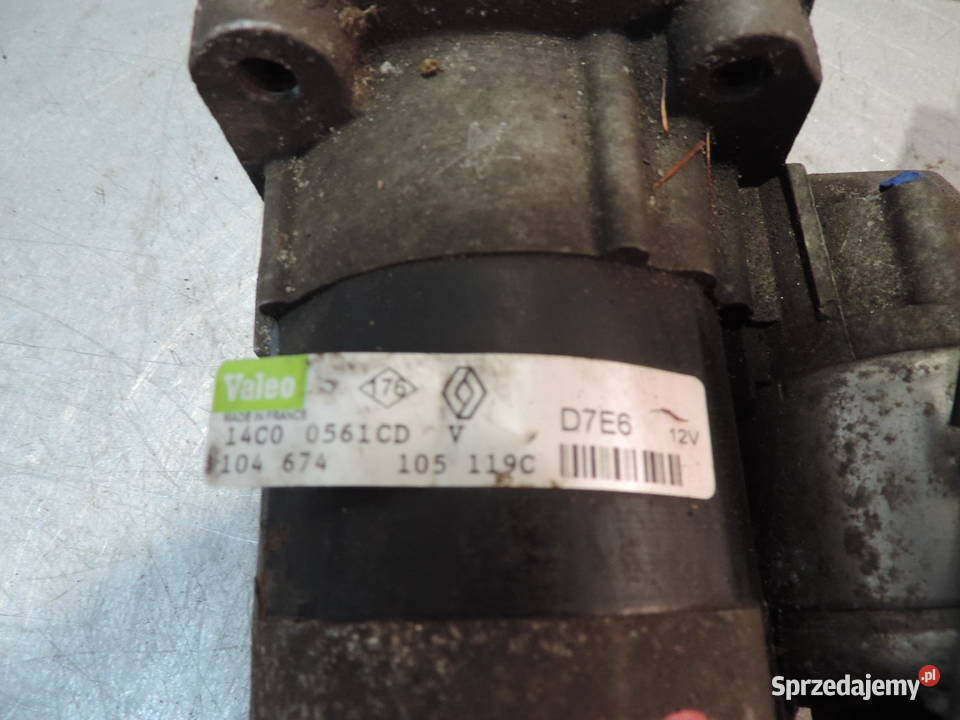 RENAULT CLIO 2 14 16V ROZRUSZNIK D7E6 Nowy Sącz