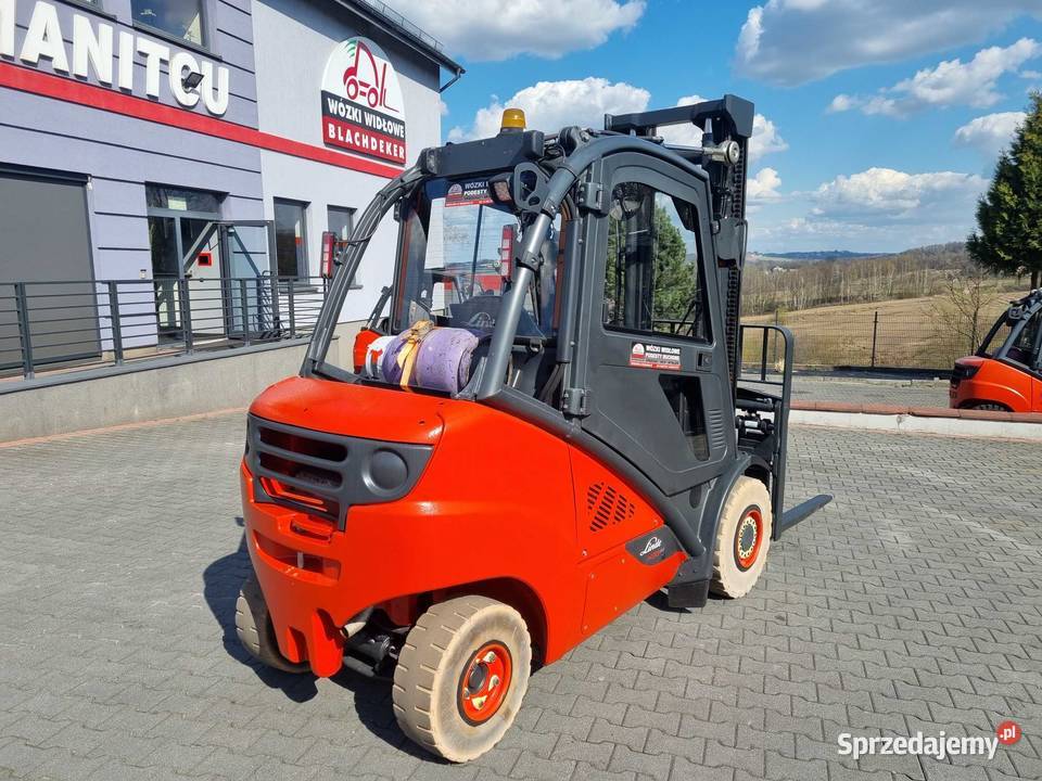 Wózek widłowy Linde H30T02 Pozycjoner wideł gaz Wózki widłowe Mogilany
