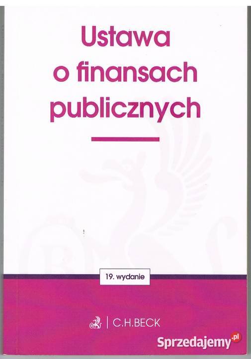 Ustawa o finansach publicznych