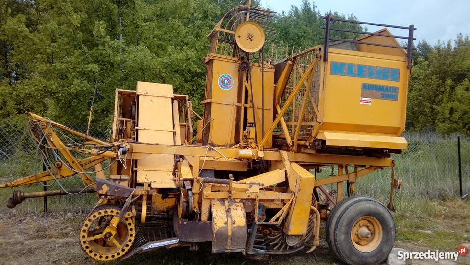 Kombajn buraczany Kleine automatic 3000 Spławy Pierwsze
