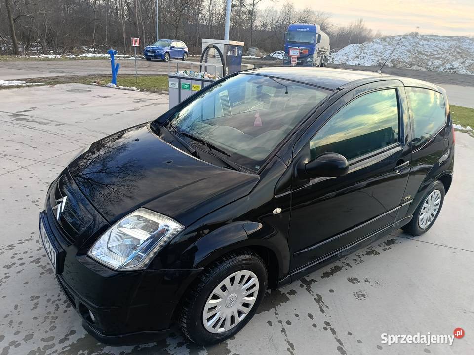 Citroen C2 Na Dojazdy Sprawny 11 VTR Benzin światła przeciwmgielne Bierawa