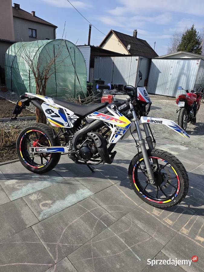 Rieju Mrt 50 supermoto 2015 Transport AM nieuszkodzony Rybarzowice