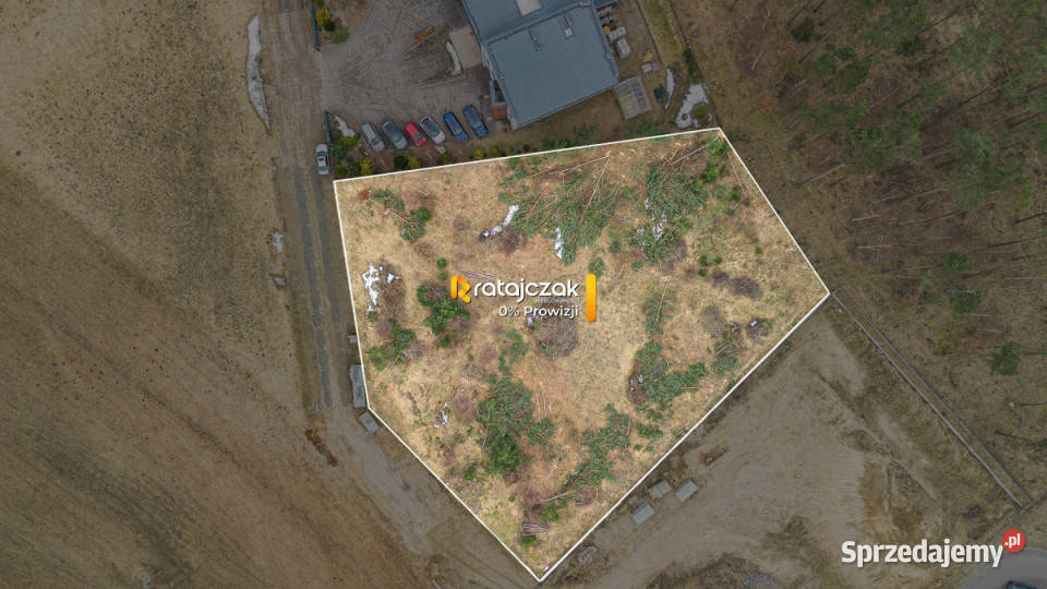 Działka Chwaszczyno 3004m2 utwardzona