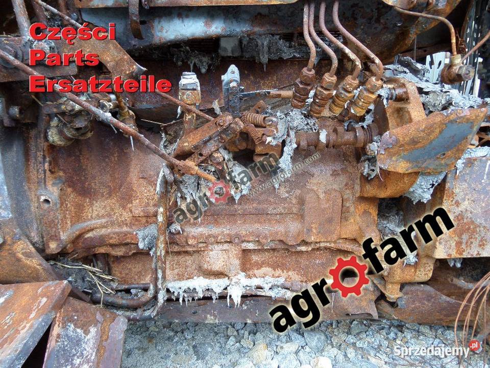 Deutz DX 450 części skrzynia biegów silnik oś Byków