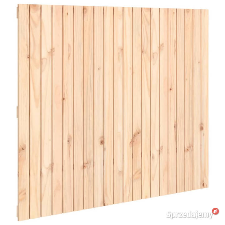 Wezgłowie łóżka 1275x3x110 lite drewno sosnowe