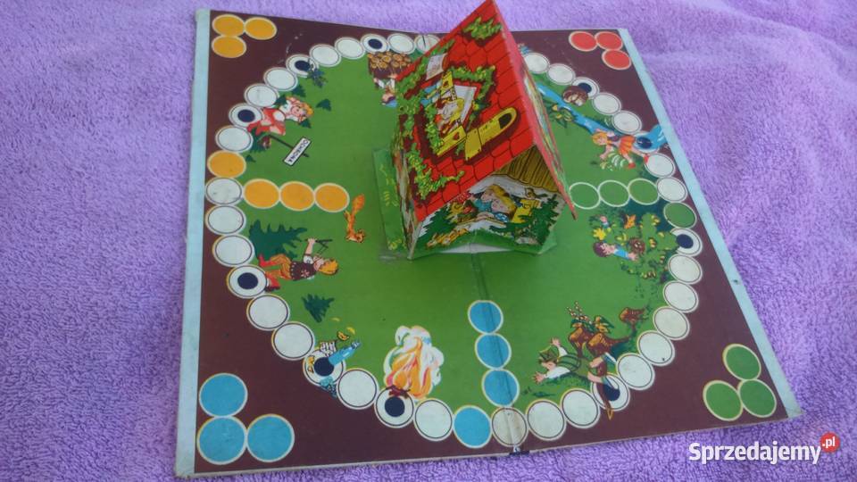 Plansze do 2 starych gier planszowychpamiątka planszowe Tuszkowo