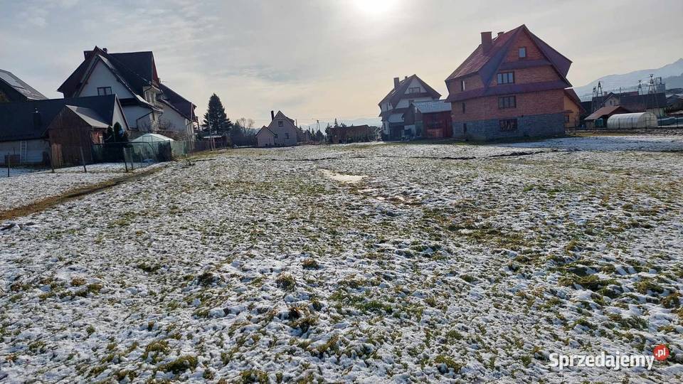 Sprzedam działkę budowlaną w Kluszkowcach 1535m2