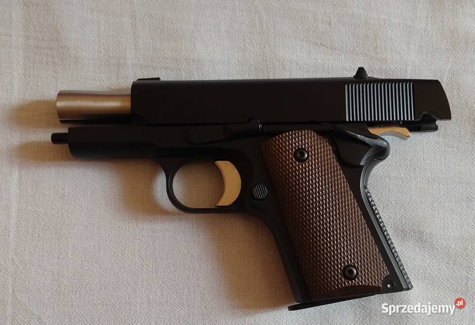 Nowa Replika Colt Detonics ASG 6mm Komplet Full dolnośląskie Wrocław sprzedam
