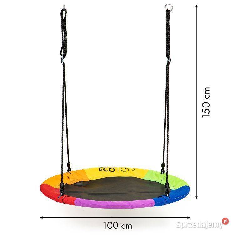 Huśtawka ogrodowa bocianie gniazdo 100 ECOTOYS1 Bielsk Podlaski