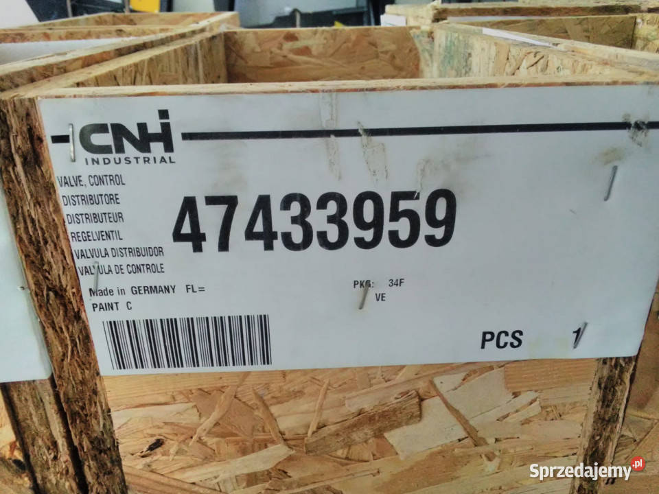 10 sztuk Zawór Sterujący CNH 47433959 Holland Łojowice sprzedam