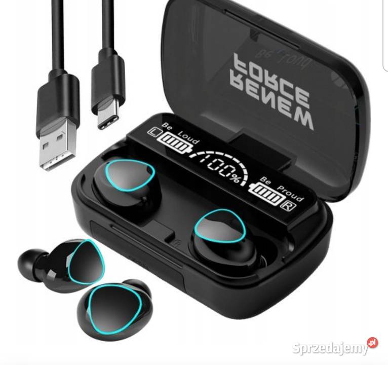 Słuchawki bezprzewodowe douszne M10