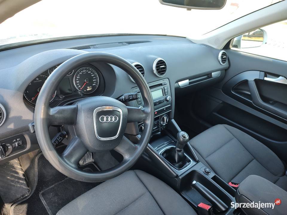 Audi A3 Lift 2008r 19 TDI Przebieg 198 manualna Nowy Sącz