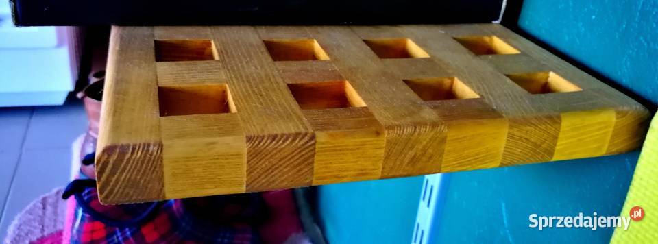 Regał drewniany półka drewniana niepowtarzalna 80cm Radków