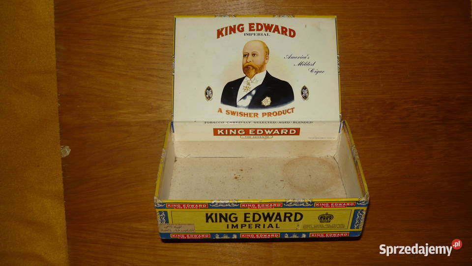 Pudełko po cygarach King Edward Imperial