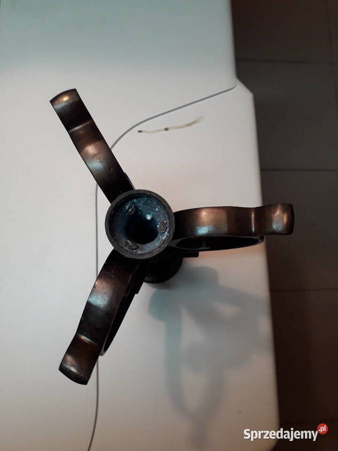 Mosiezny swiecznik ciężki Warszawa