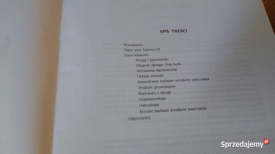 Matematyka 2 sprawdziany klasy drugiej gimnazjum Gdańsk