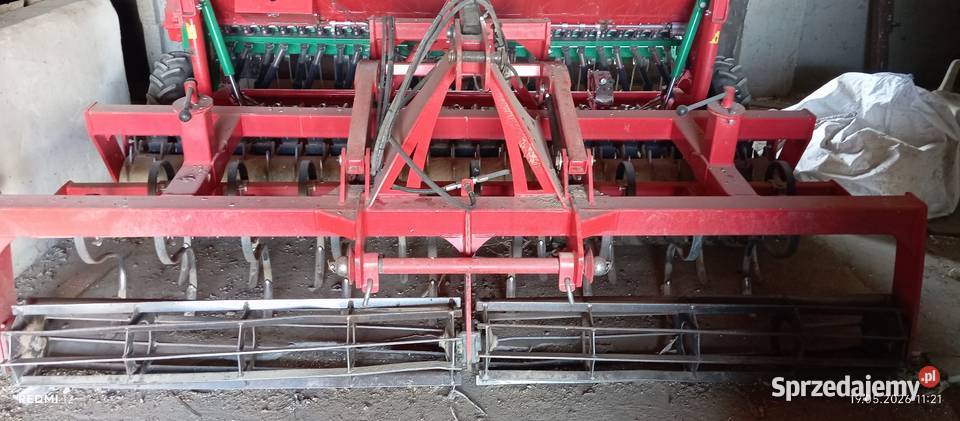 Agregat uprawowo siewny bierny 3m hydropak nieuszkodzony Wronki sprzedam