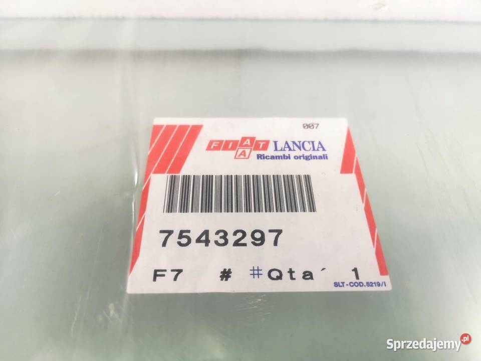SZYBA DRZWI LEWY TYŁ FIAT UNO 8995 ORYGINAŁ ASO