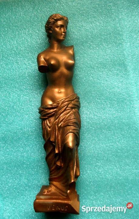 Figura Venus 38 alabasterStara Rzeźba Posążek