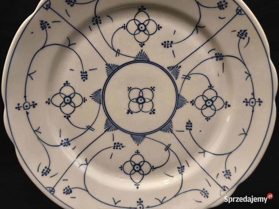Talerz kolekcjonerski wzór słomkowy Chełm