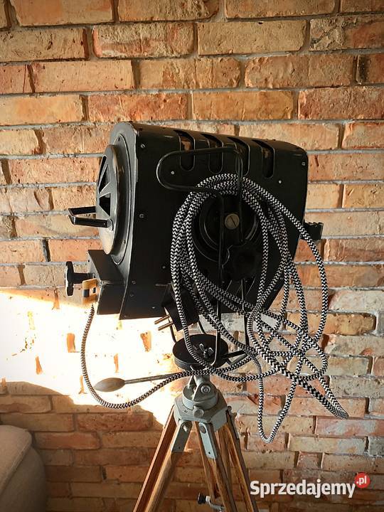 Lampa LOFT VINTAGE zabytek teatr lata 70 Poznań