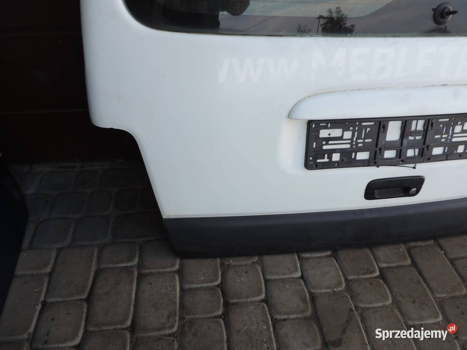 PEUGEOT PARTNER I FL KLAPA BAGAŻNIKA TYŁ TYLNA Rok produkcji 2004