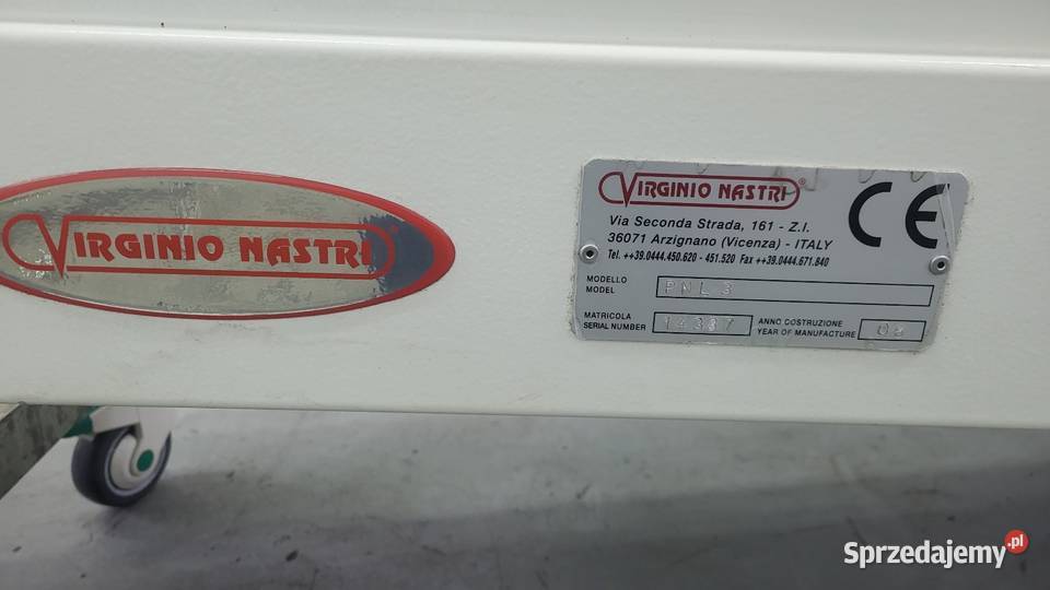 Taśmociąg płaski przenośnik taśmowy 245 x 37 Białogard