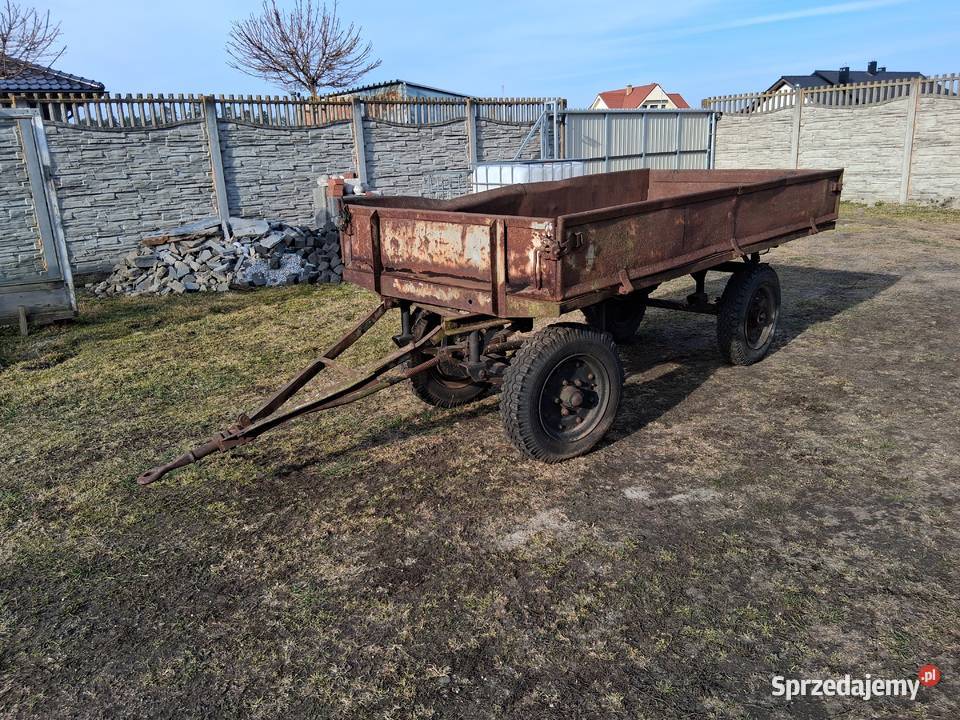 Przyczepa rolnicza Multicar do mini traktorka nieuszkodzony Żydowo