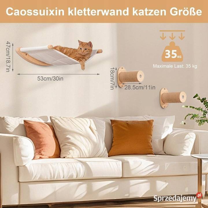 SCHODKI ŚCIANKA WSPINACZKOWA KOTA DRABINKA mazowieckie Myszyniec