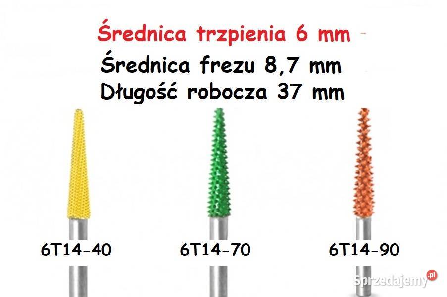 frez trzpieniowy tarnik do drewna fi 9 mm 6T14