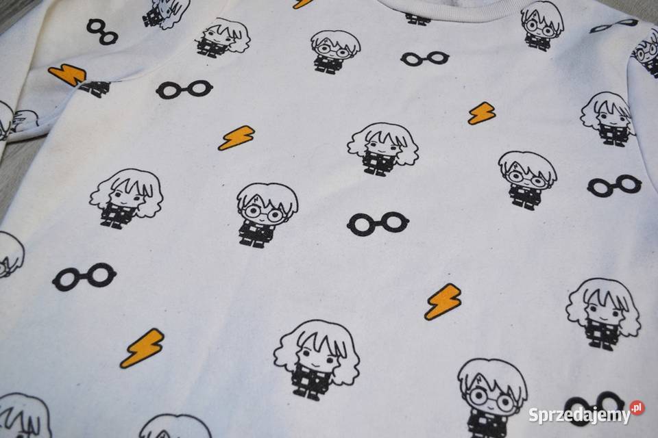 Biała bluza HarryPotter Primark M