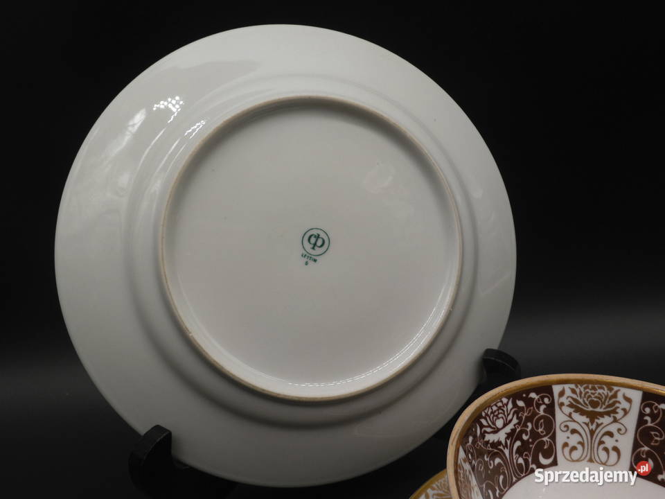 Zestaw śniadaniowy trio z porcelany CP Lettin Raszków