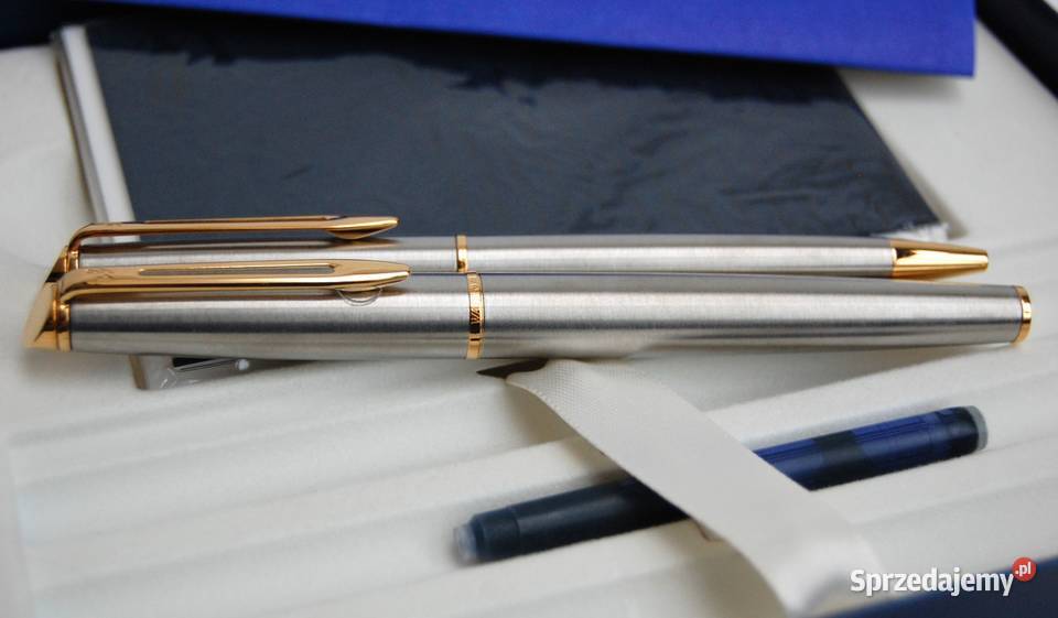 Pióro wieczne i długopis stal Hemisphere Lublin