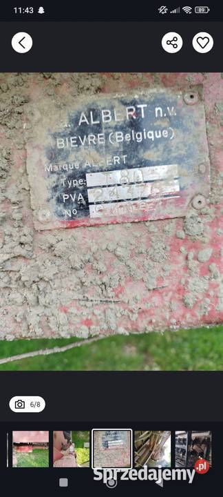 Rozrzutnik obornika agrimat Borek Wielkopolski