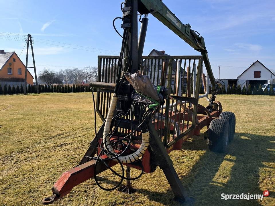 przyczepa leśna More Maskiner SF11 Płoty sprzedam