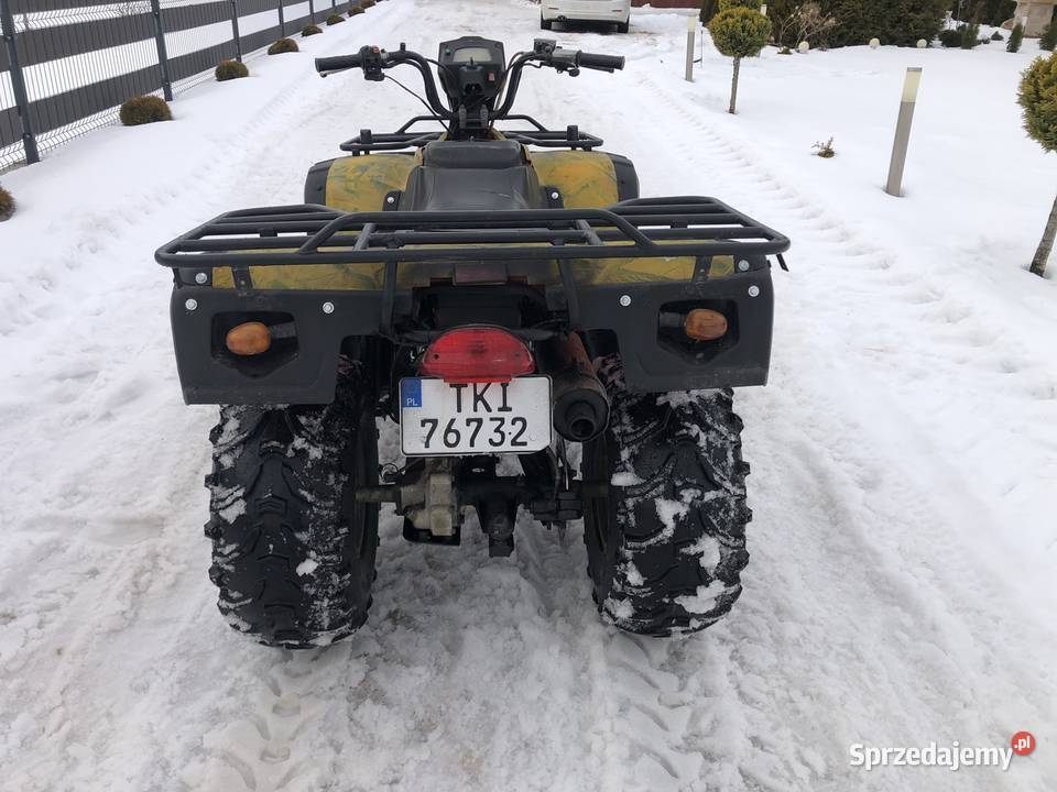Quad 250 duży naped na wale hak bagażnik Nowa Słupia
