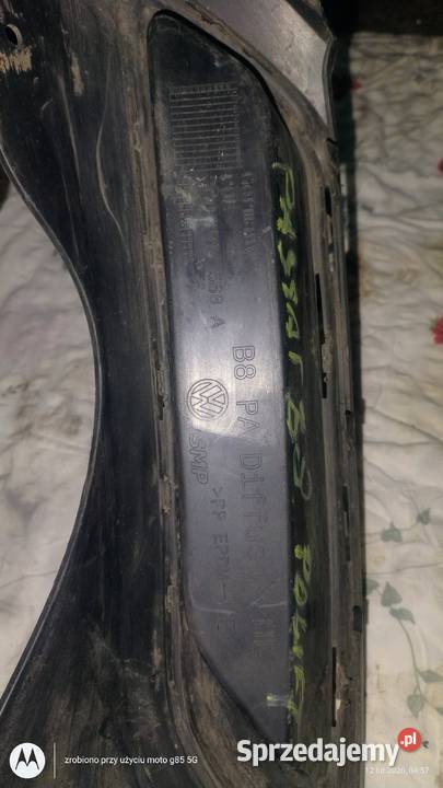 Dyfuzor dokładka zderzaka tył VW Passat B8 Lubin