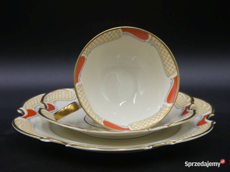 Urokliwe trio Hutschenreuther 1939 45 stan wielkopolskie Poznań