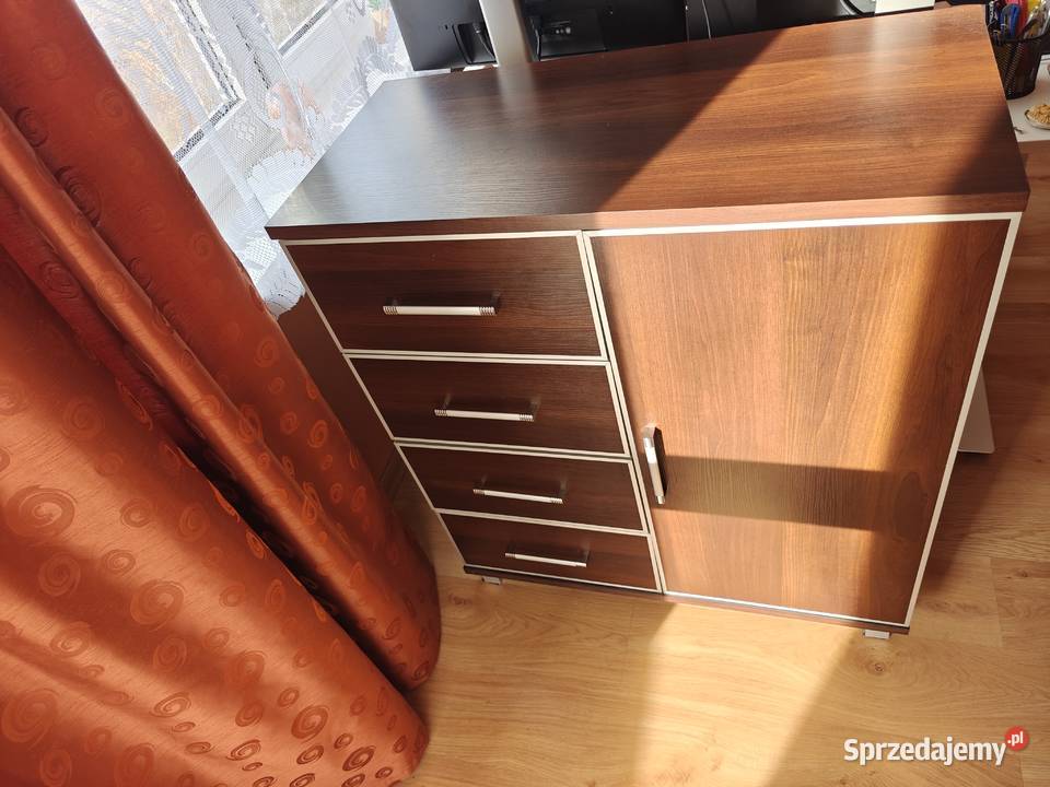 Komoda w stanie 4 szuflady i szafka śląskie Mysłowice