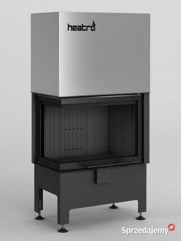 Wkład kominkowy narożny HAJDUK Heatro 55LH black