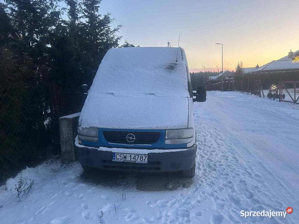 Opel Movano 28 dti kat b kamper blaszak 114KM Bydgoszcz sprzedam