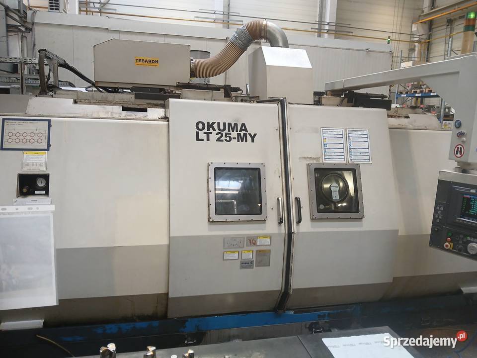 Sprzedam 8 osiowa CNC tokarke OKUMA LT 25MY z Chochołów