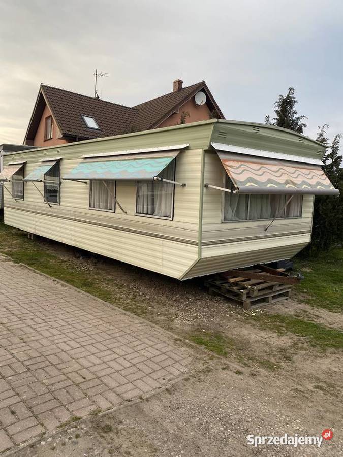 Domek holenderski angielski przyczepa kempingowa Ackermann Kempingowe Niechorze