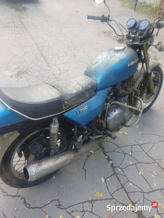 Kawasaki z750b z 1976 r sprowadzony Warszawa