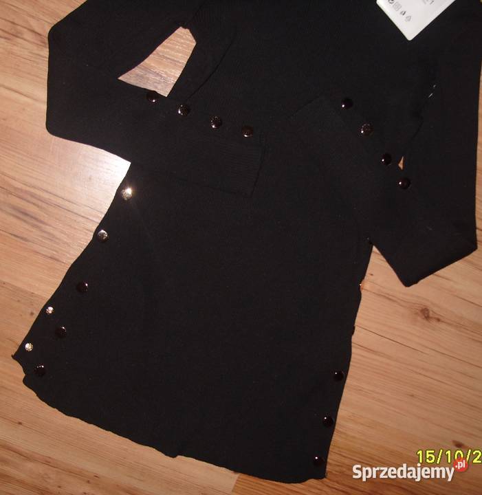 NOWA elegancka TUNIKA złote guziki ML Moda i Styl Rawicz sprzedam