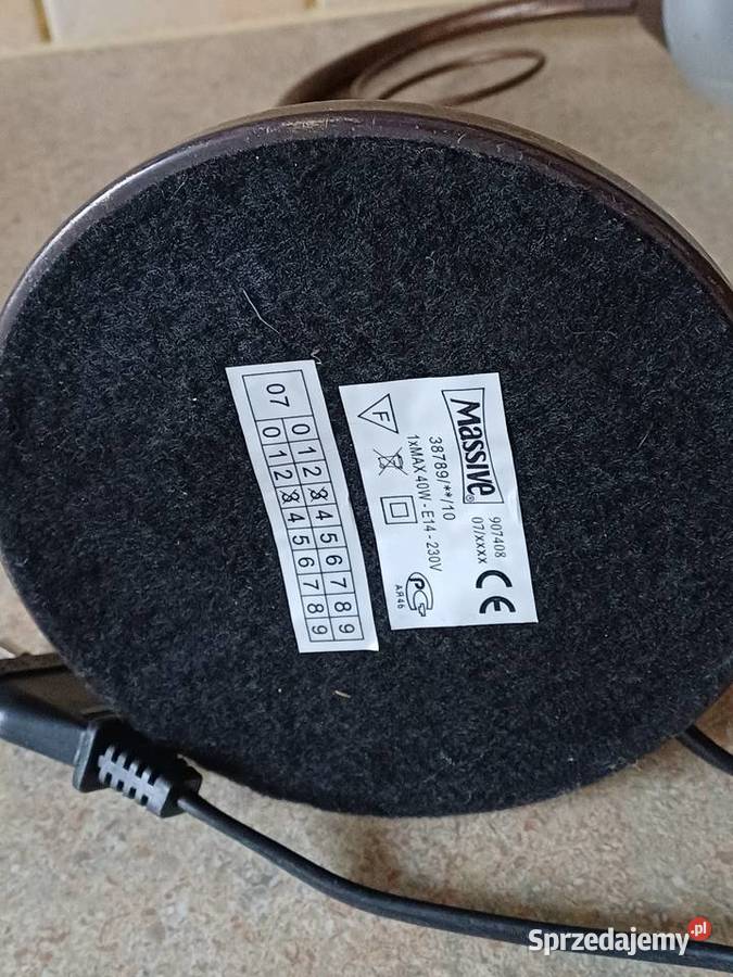 vintage lampka nocna sprzedam