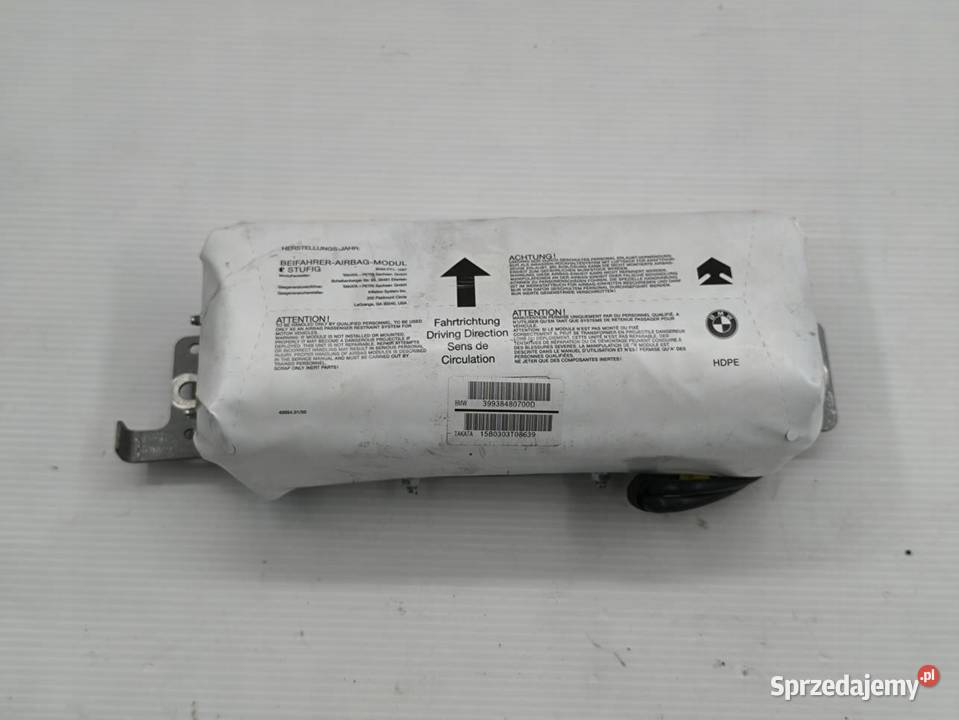 PODUSZKA AIRBAG PASAŻERA BMW E46 LIFT 20D Poduszki powietrzne sprzedam